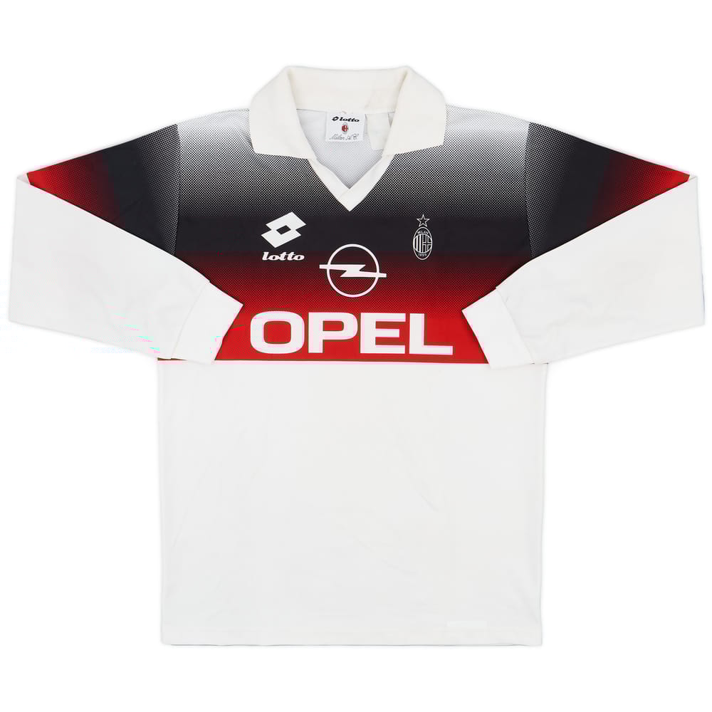 1995-96 AC Milan Lotto Training L/S Shirt - 8/10 - (L)