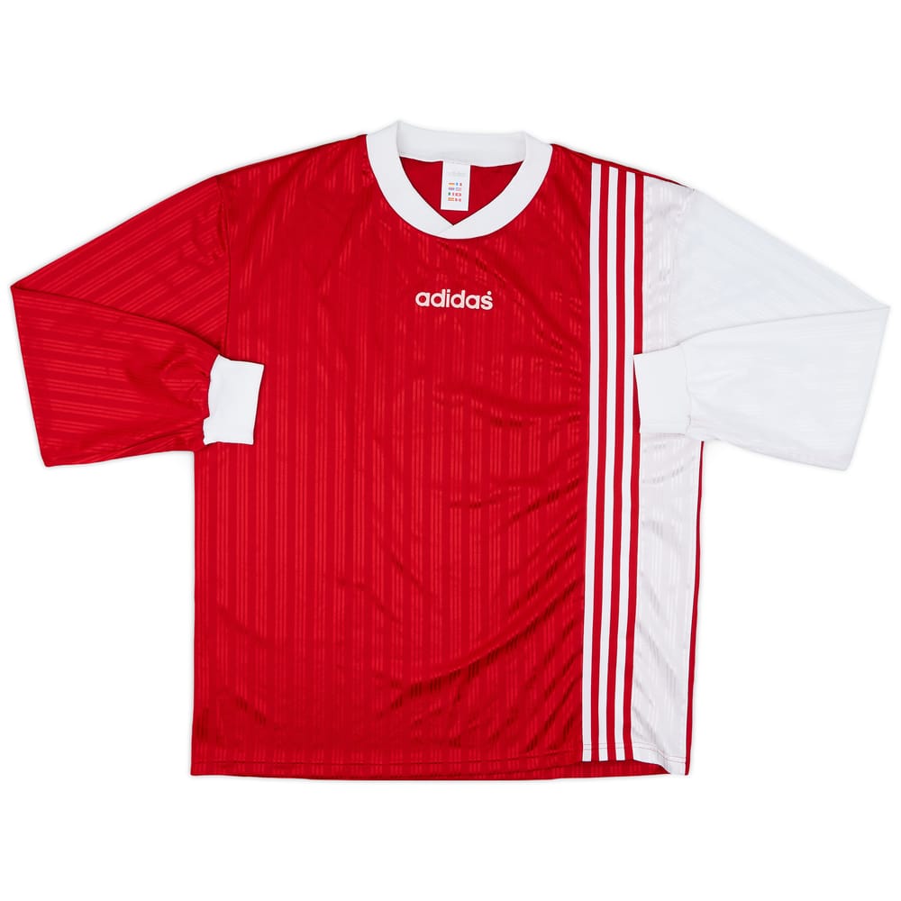 1990s adidas Template L/S Shirt - 9/10 - (XL)