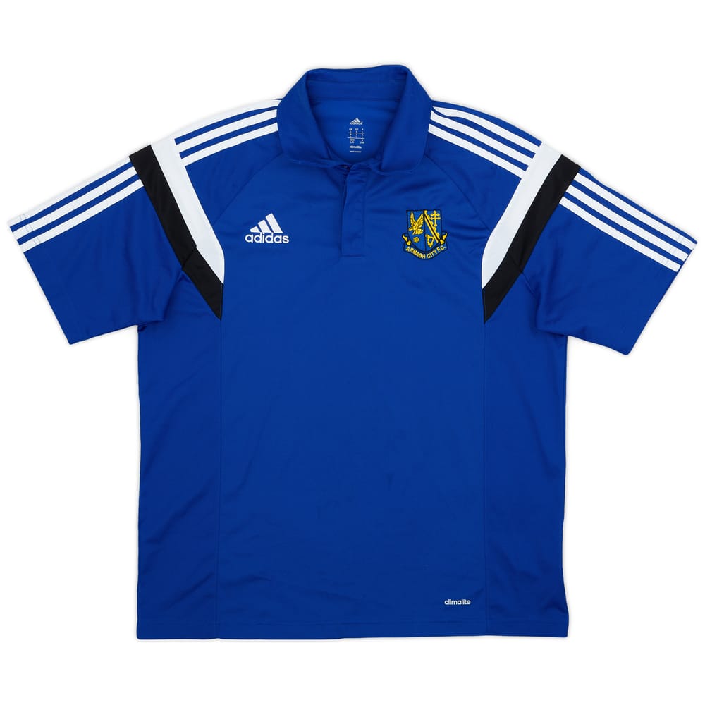 2013-14 Armagh City adidas Polo Shirt - 8/10 - (L)