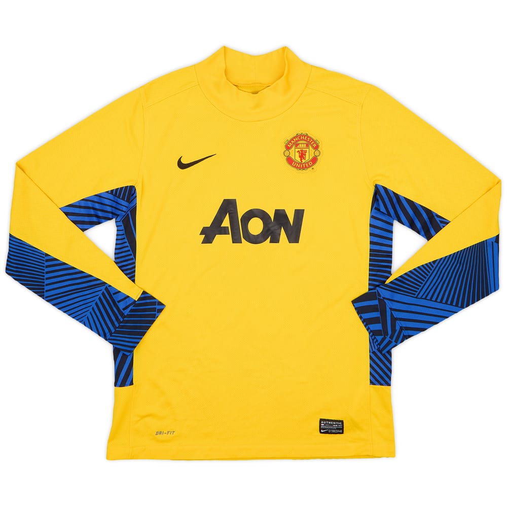 2011-12 Manchester United Away GK Shirt - 9/10 - (L.Boys)