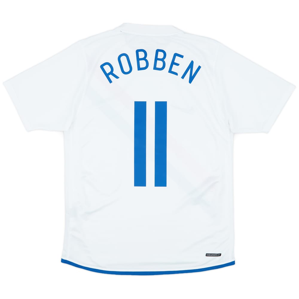 2006-08 Netherlands Away Shirt Robben #11 - 9/10 - (S)