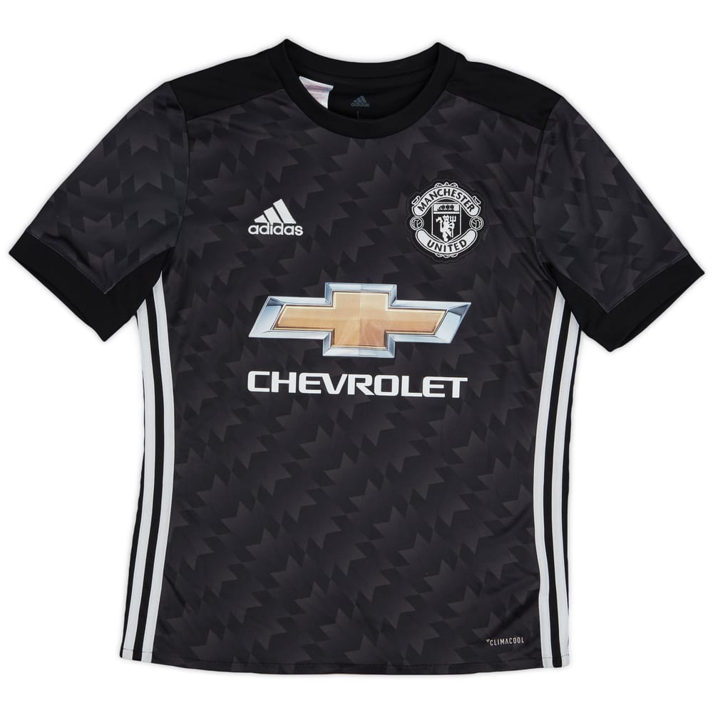 2017-18 Manchester United Away Shirt - 9/10 - (L.Boys)