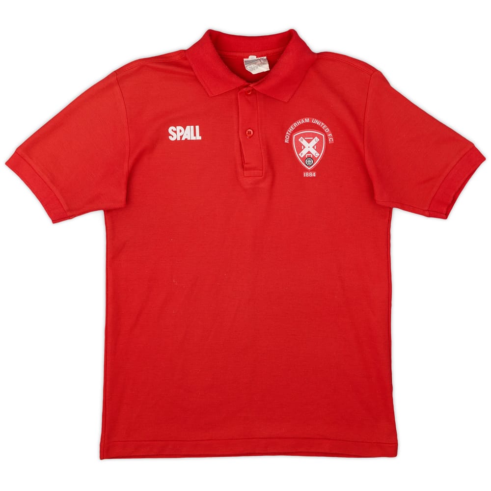 1986-88 Rotherham Spall Polo Shirt - 8/10 - (M)