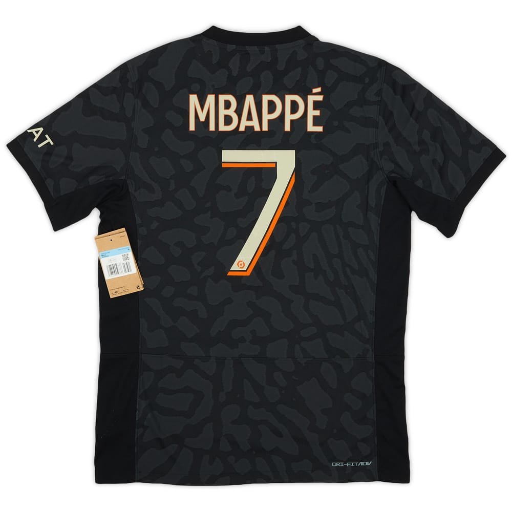 2023-24 Paris Saint-Germain Authentic Third Shirt Mbappe #7 (M)