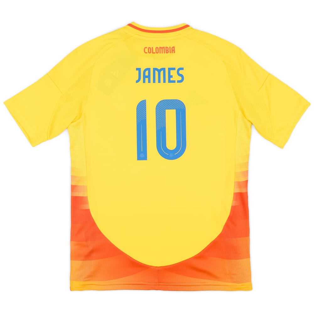 2024-25 Colombia Home Shirt James #10 (KIDS)