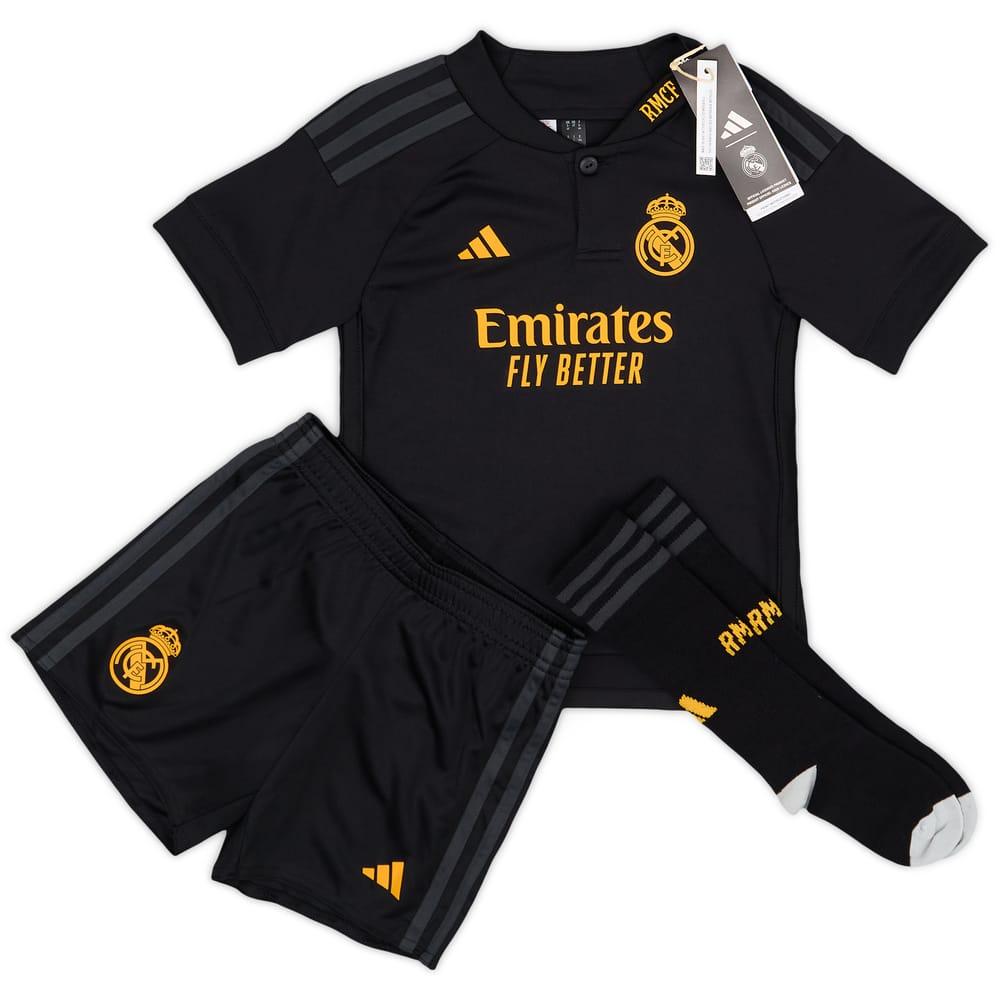 2023-24 Real Madrid Third Shirt &amp; Shorts Kit (Little Kids)