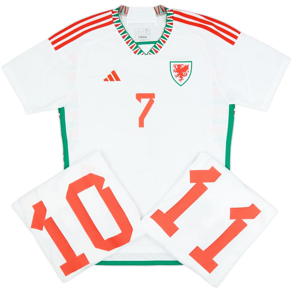 2022-23 Wales Away Shirt # - As New
