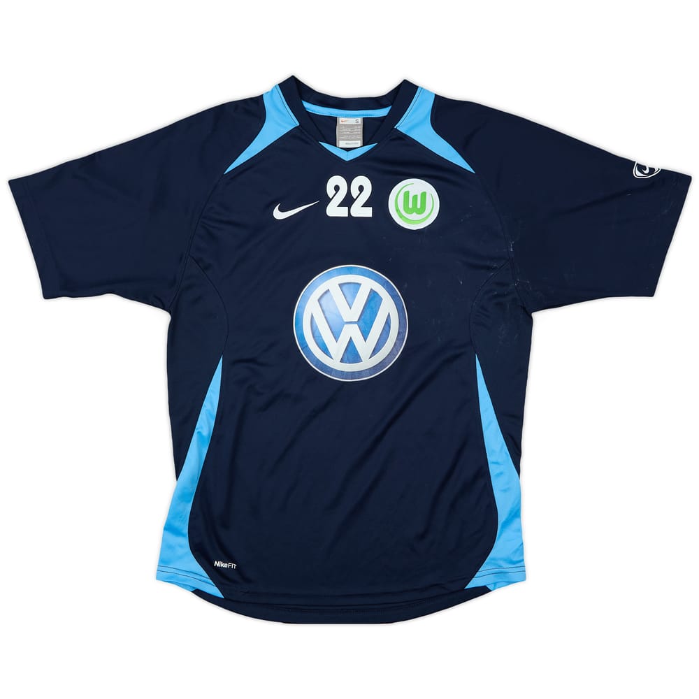 2008-09 Wolfsburg Nike Player Issue Training Shirt #22 - 5/10 - (S)