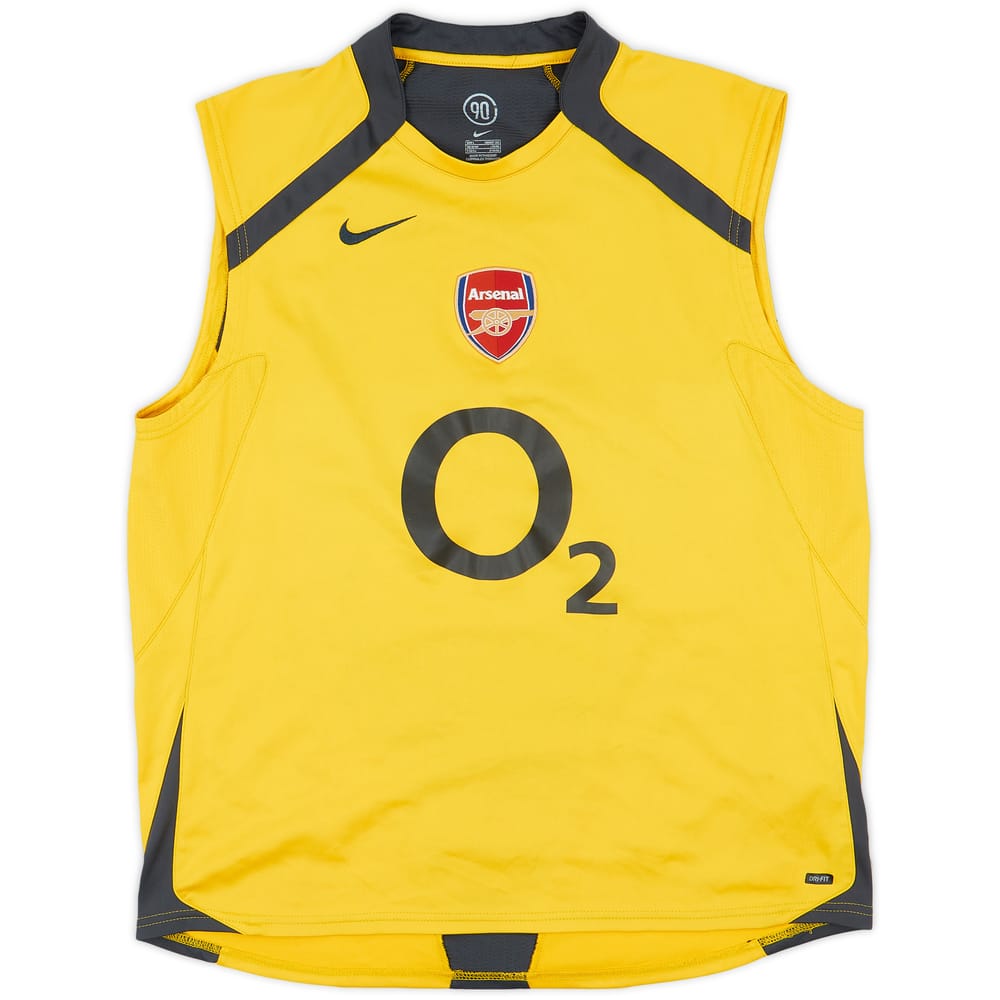 2005-06 Arsenal Nike Training Vest - 7/10 - (L)