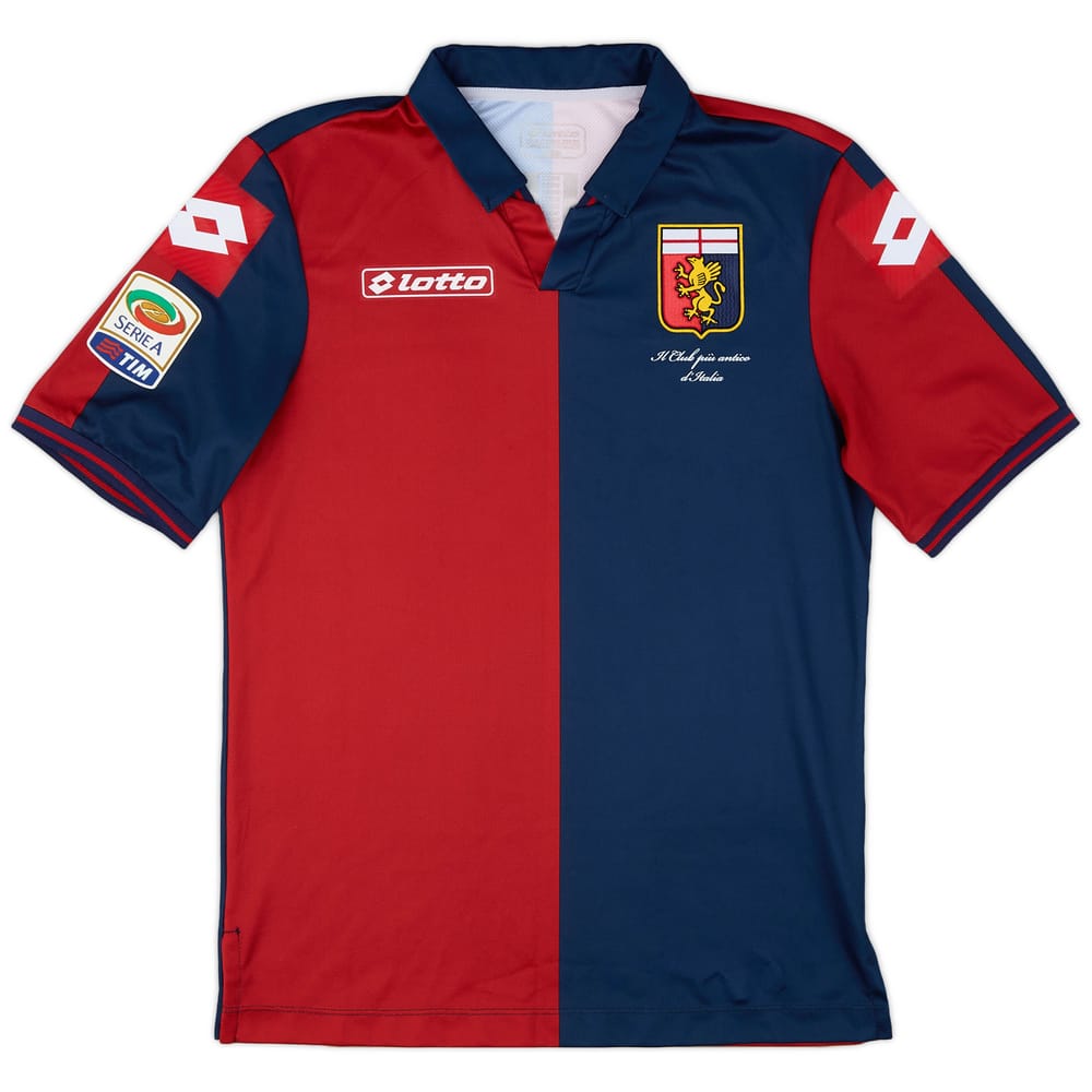 2014-15 Genoa Home Shirt - 9/10 - (S)