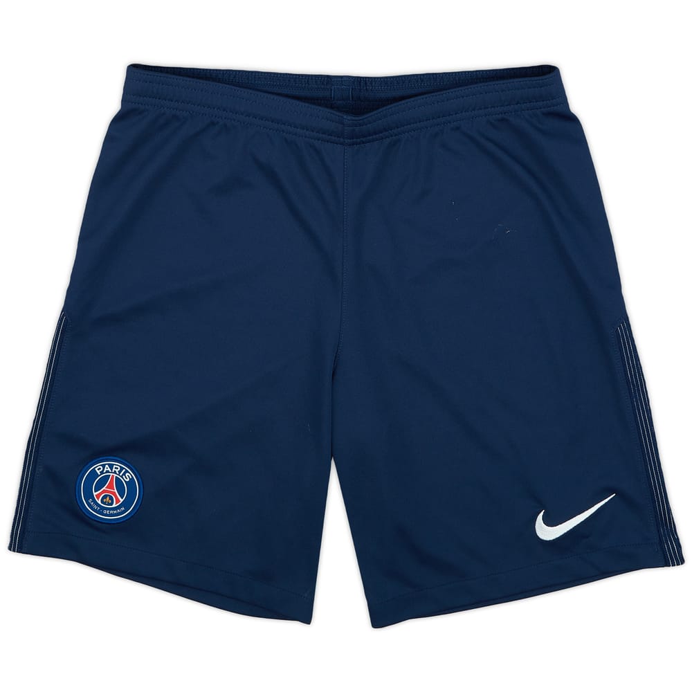 2017-18 Paris Saint-Germain Home Shorts - 9/10 - (S)