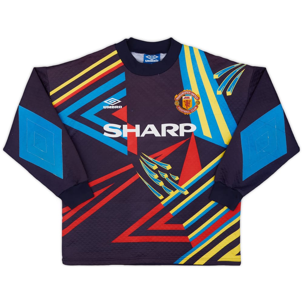 1992-93 Manchester United GK Shirt #1 (Schmeichel) - 8/10 - (M)