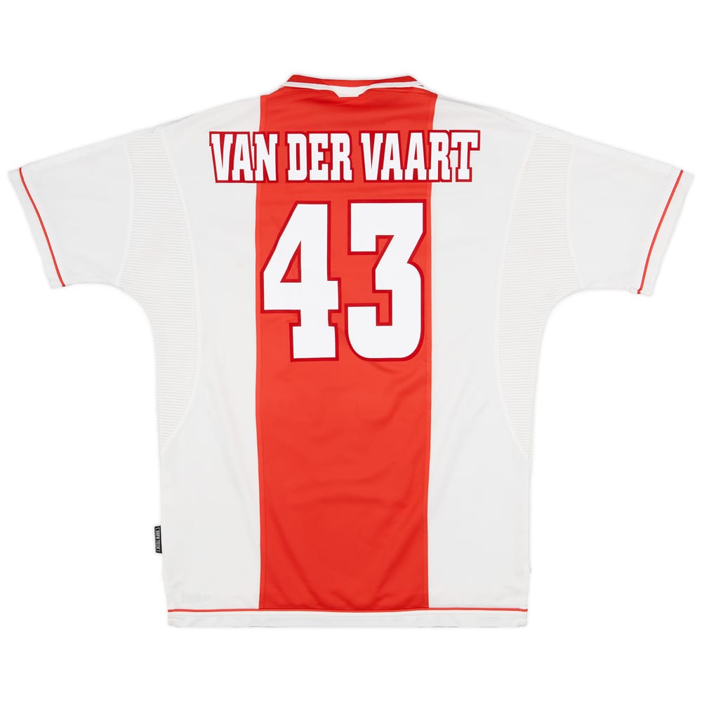 1999-00 Ajax Home Shirt Van Der Vaart #43 - 8/10 - (XL)