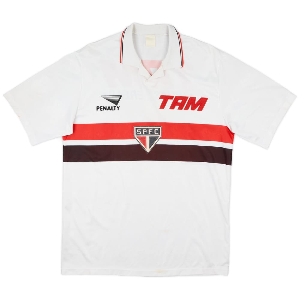 1995 Sao Paulo Home Shirt - 7/10 - (L)