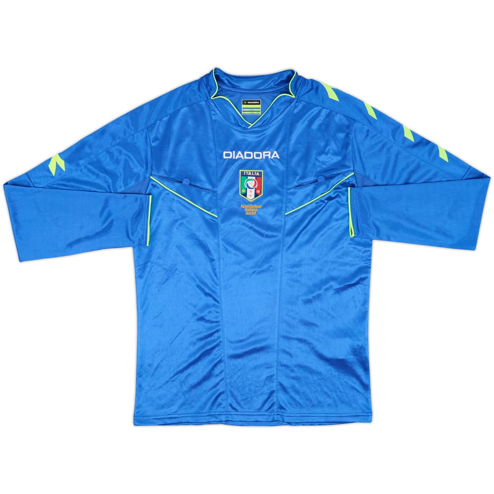 2000s Italy Diadora Referee L/S Shirt - 9/10 - (S)