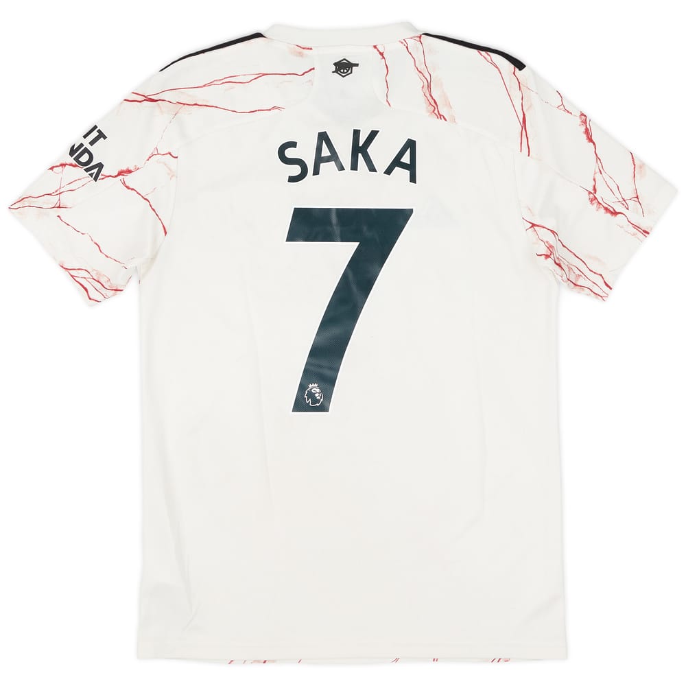 2020-21 Arsenal Away Shirt Saka #7 - 6/10 - (S)
