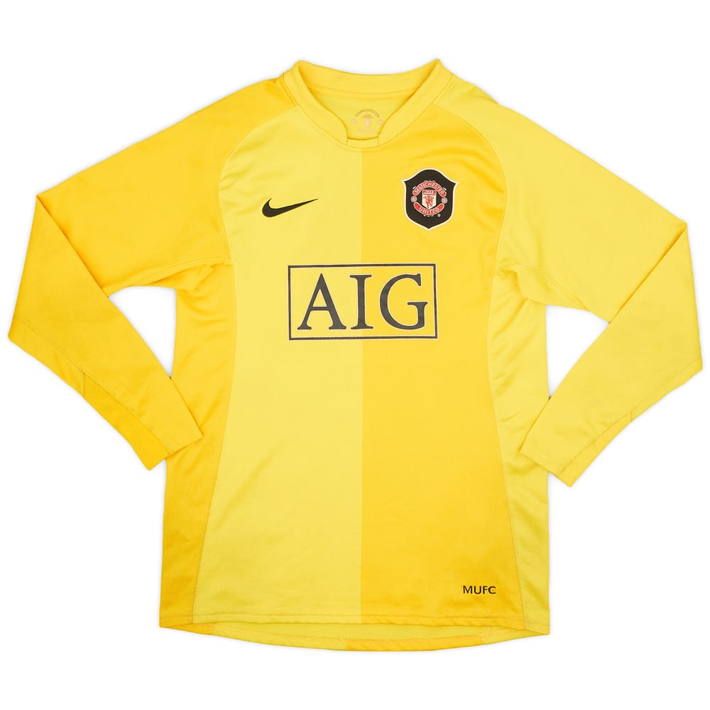 2006-07 Manchester United GK Shirt - 6/10 - (L.Boys)