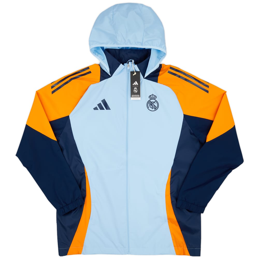 2024-25 Real Madrid adidas All-Weather Jacket
