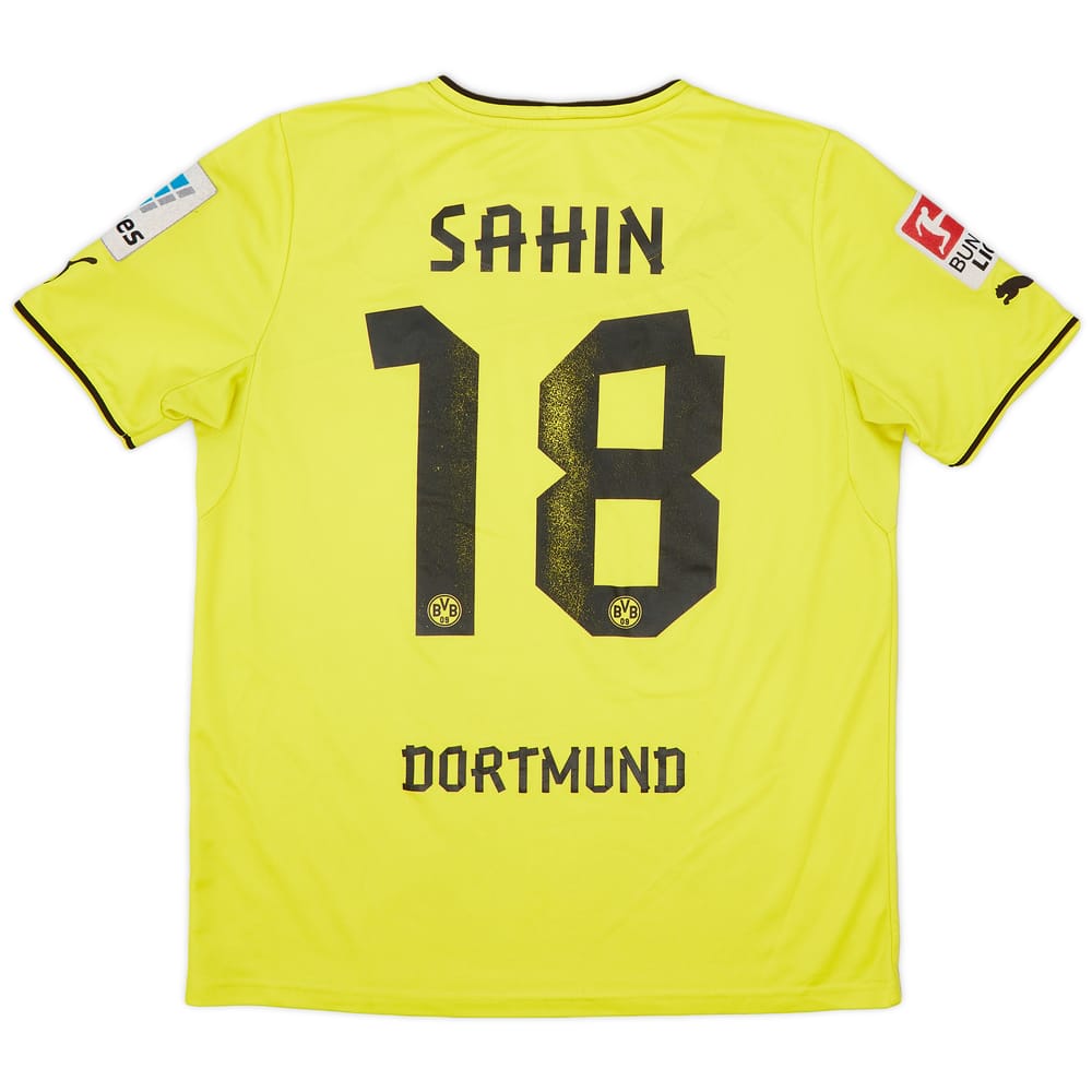 2013-14 Borussia Dortmund Winter Home Shirt Sahin #18 - 7/10 - (M)