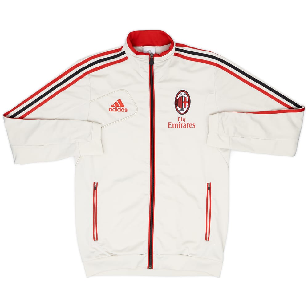 2012-13 AC Milan adidas Track Jacket - 7/10 - (S)