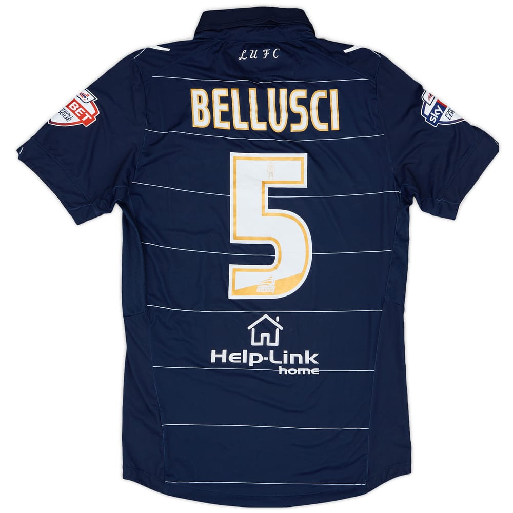 2014-15 Leeds United Away Shirt Bellusci #5 - 8/10 - (L)