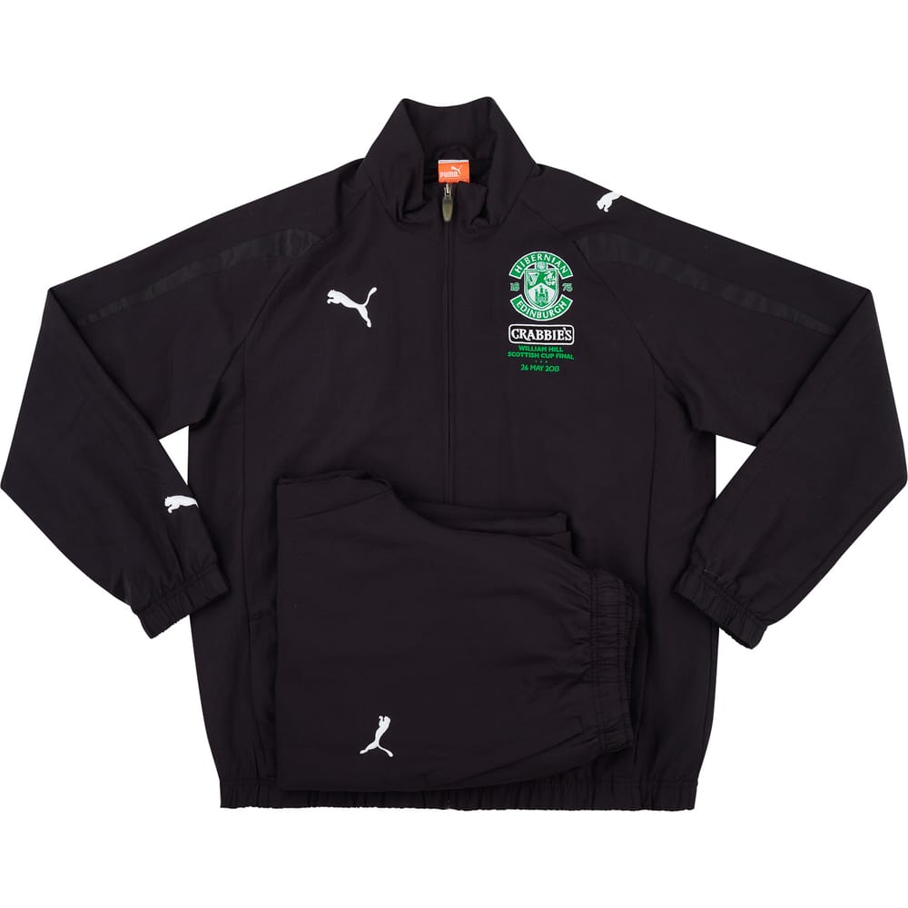 2012-13 Hibernian Match Issue 'Scottish Cup Final' Tracksuit