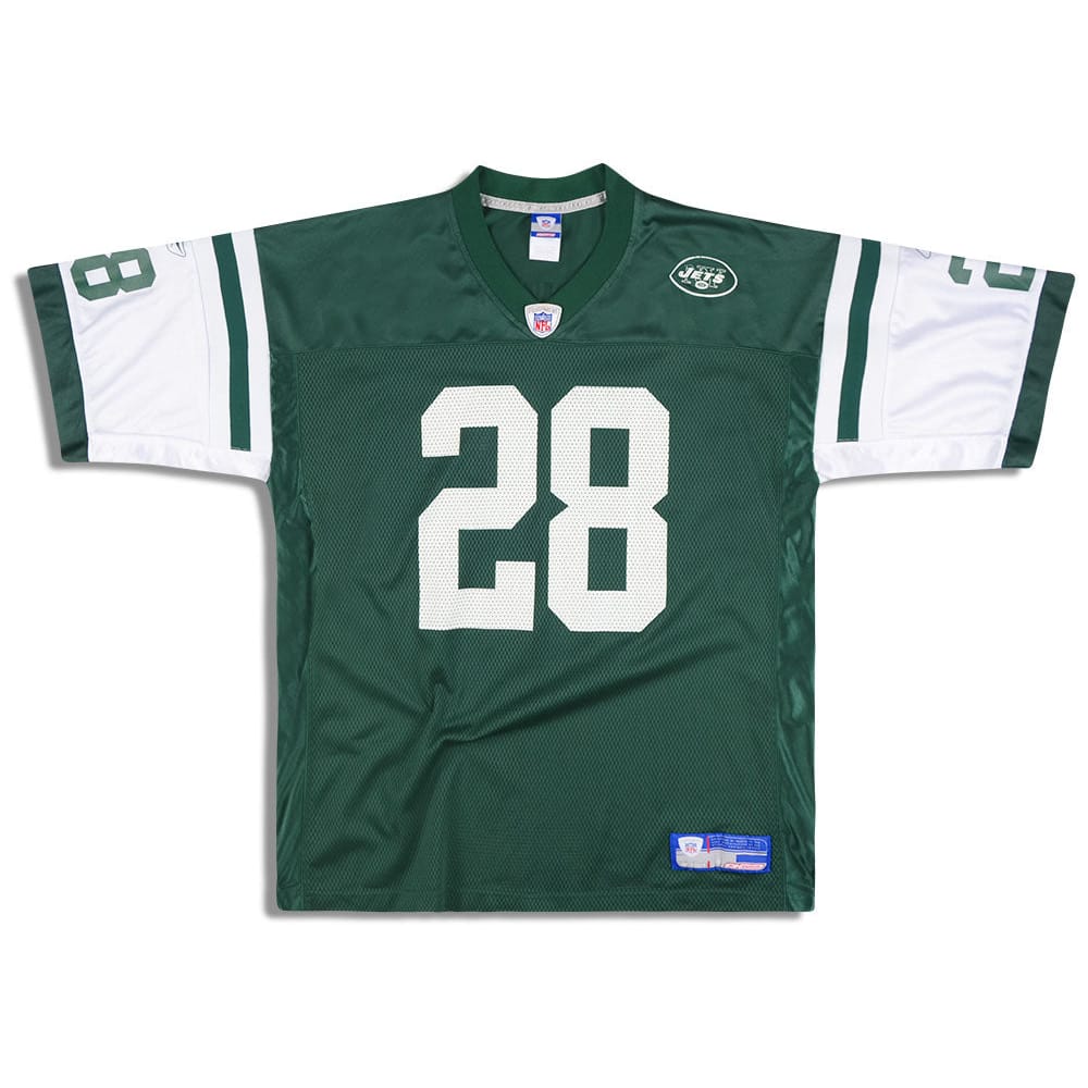 2002-04 New York Jets Martin #28 Reebok On Field Jersey (Home) XL