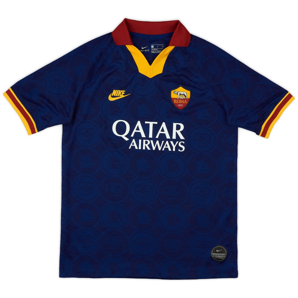 2019-20 Roma Third Shirt - 8/10 - (L.Boys)