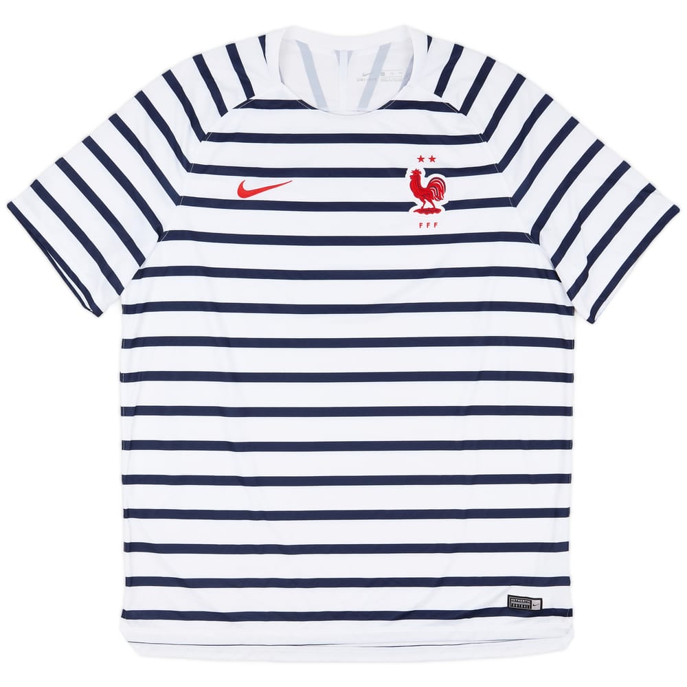 2019-20 France Nike Training Shirt - 9/10 - (XXL)