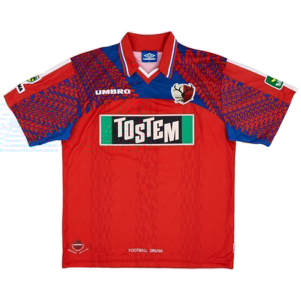 1997 Kashima Antlers Home Shirt - 8/10 - (L)