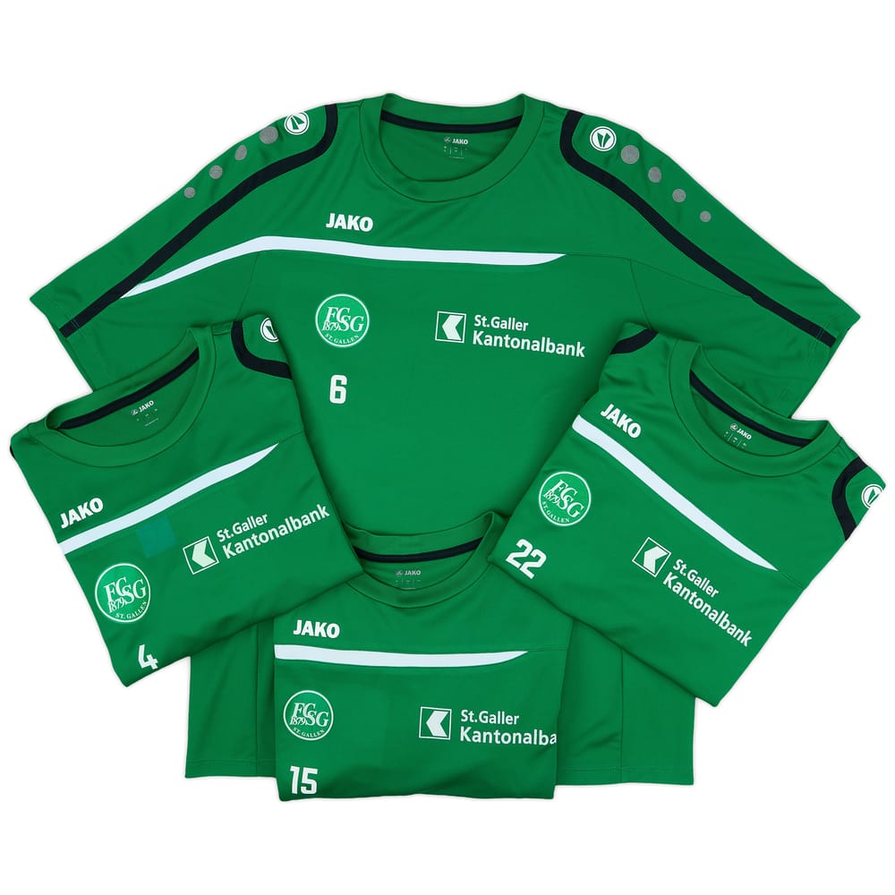 2022-23 St Gallen Player Issue Training Shirt # - 5/10