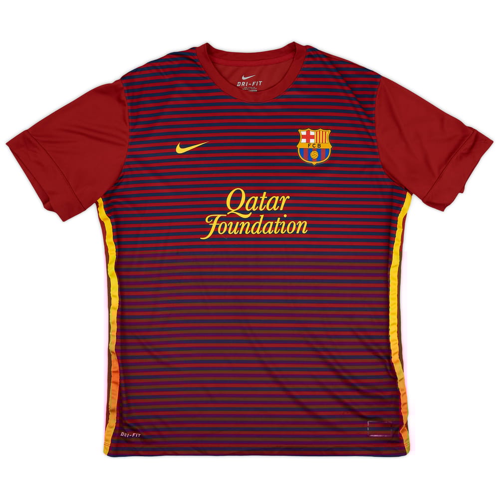 2012-13 Barcelona Nike Training Shirt - 8/10 - (XL)