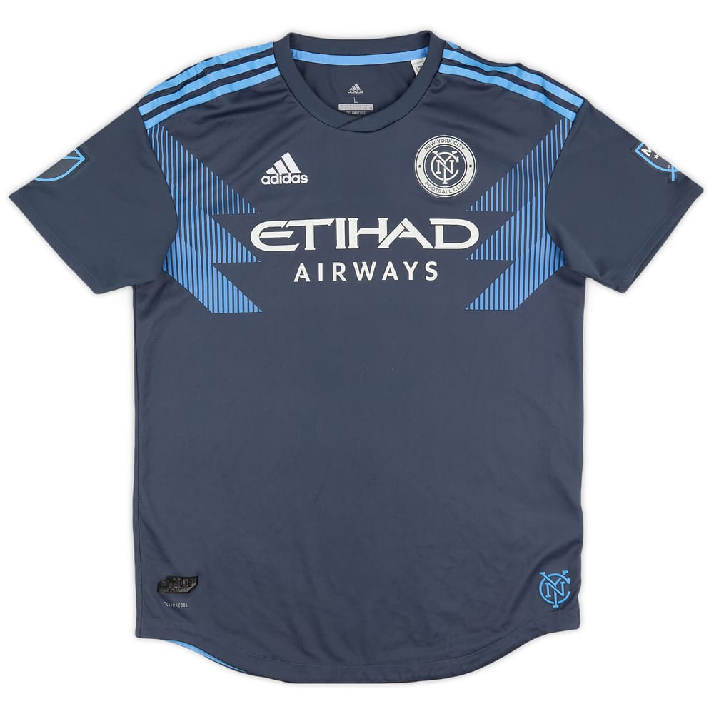 2018-20 New York City Authentic Away Shirt - 7/10 - (L)