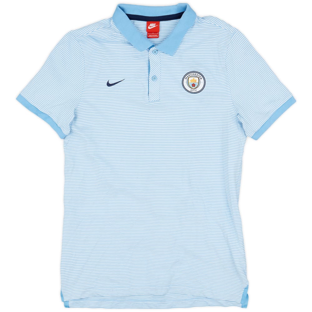 2016-17 Manchester City Nike Polo Shirt - 9/10 - (L)