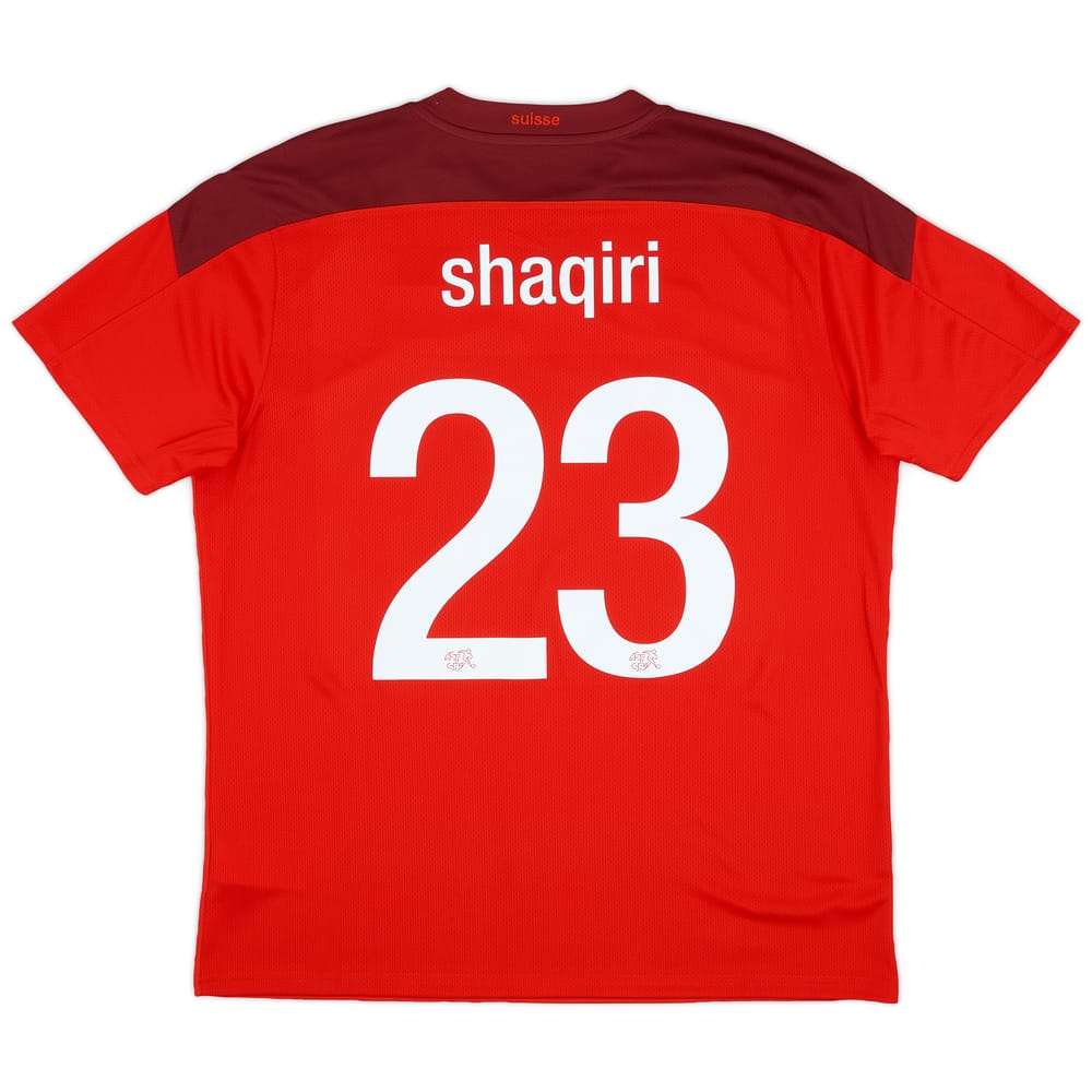 2020-21 Switzerland Home Shirt Shaqiri #23 (XL)