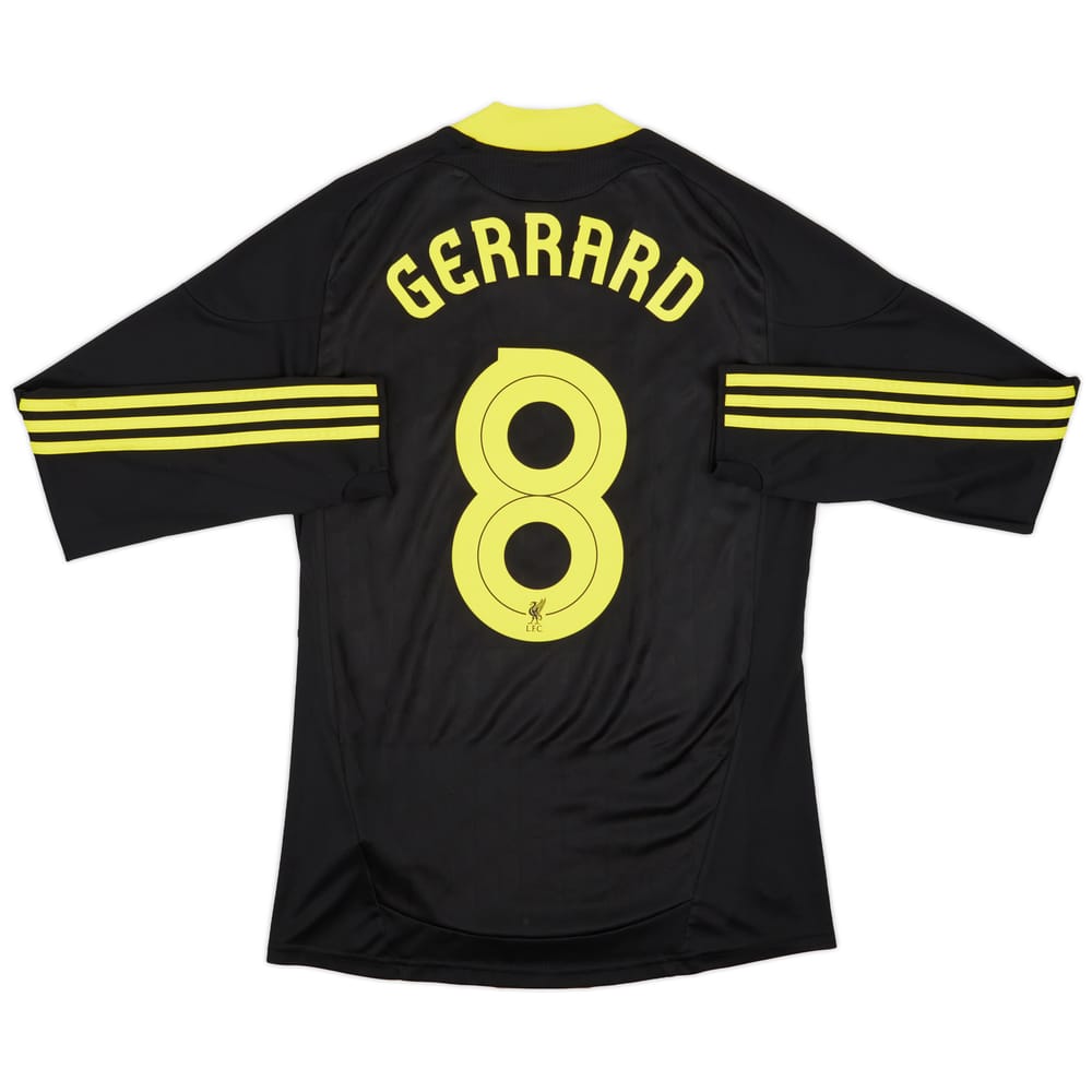 2010-11 Liverpool Third L/S Shirt Gerrard #8 - 5/10 - (S)
