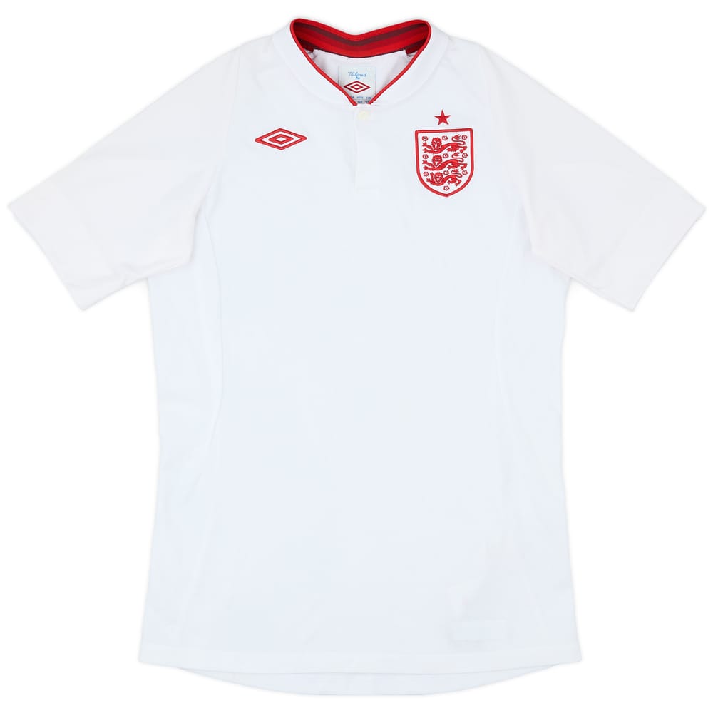 2012-13 England Home Shirt - 9/10 - (XL.Boys)