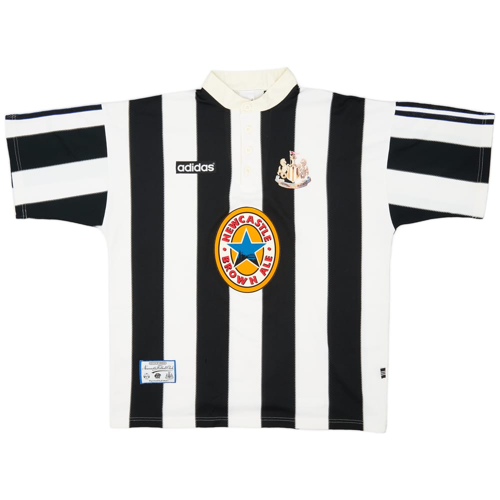 1995-97 Newcastle Home Shirt - 3/10 - (XL)