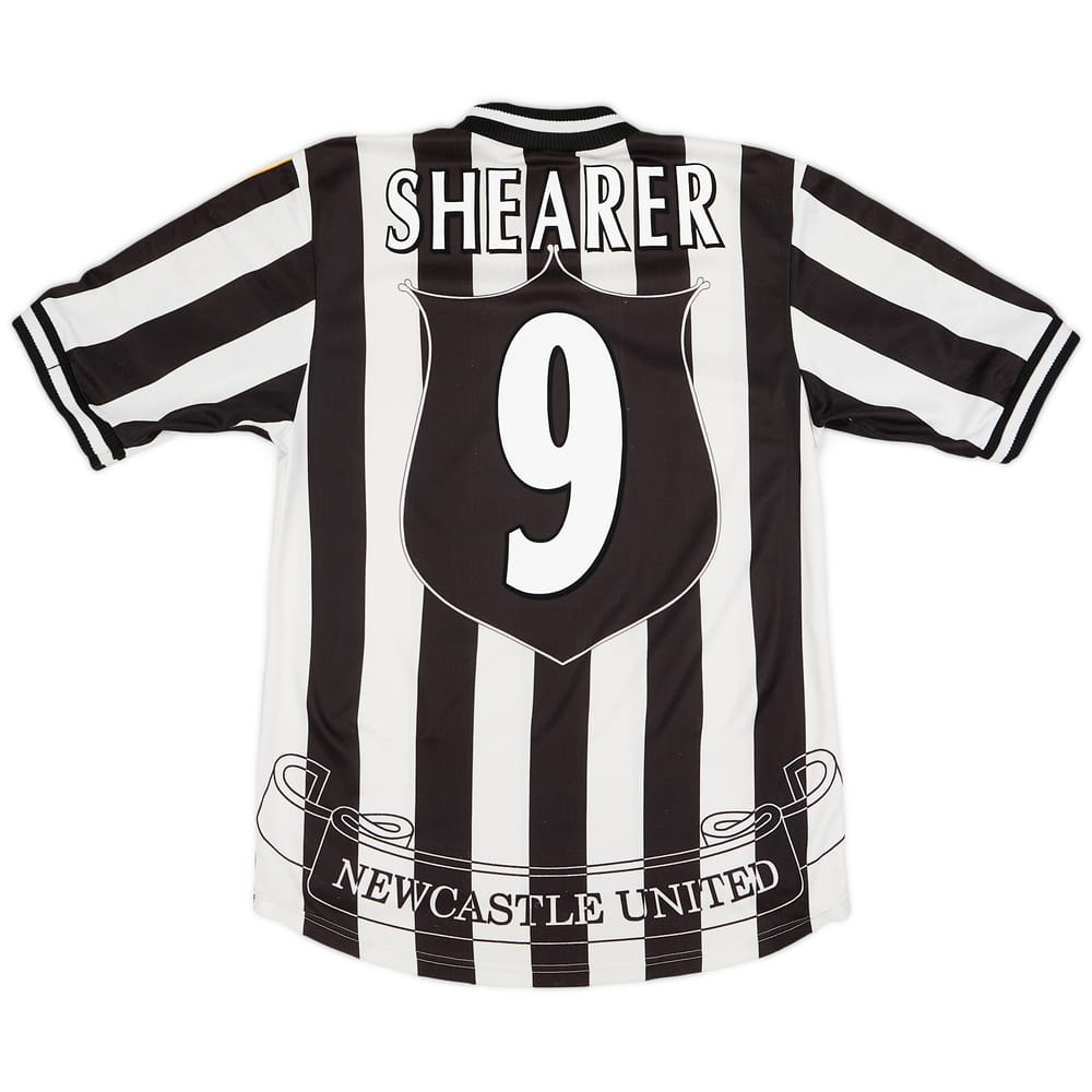 1997-99 Newcastle Home Shirt Shearer #9 - 8/10 - (S)