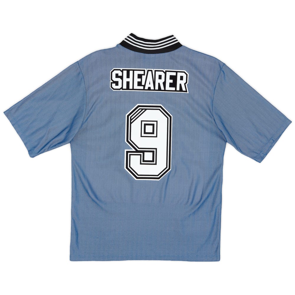 1996-97 Newcastle Away Shirt Shearer #9 - 8/10 - (M)