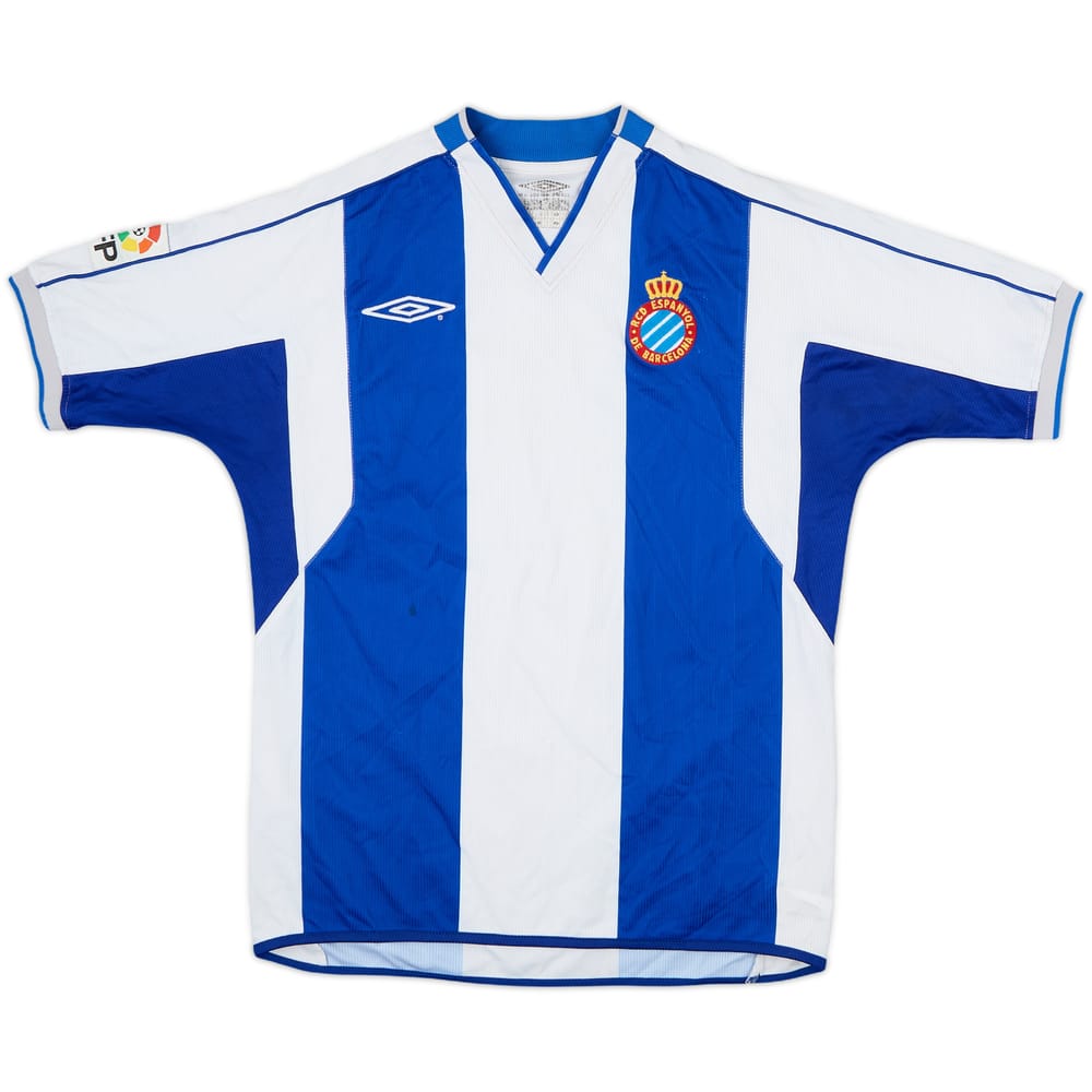 2002-03 Espanyol Home Shirt - 7/10 - (S)