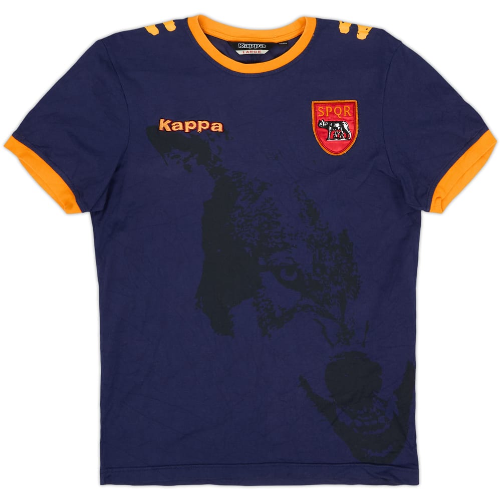 2008-09 Roma Kappa Cotton Tee - 7/10 - (XL.Boys)