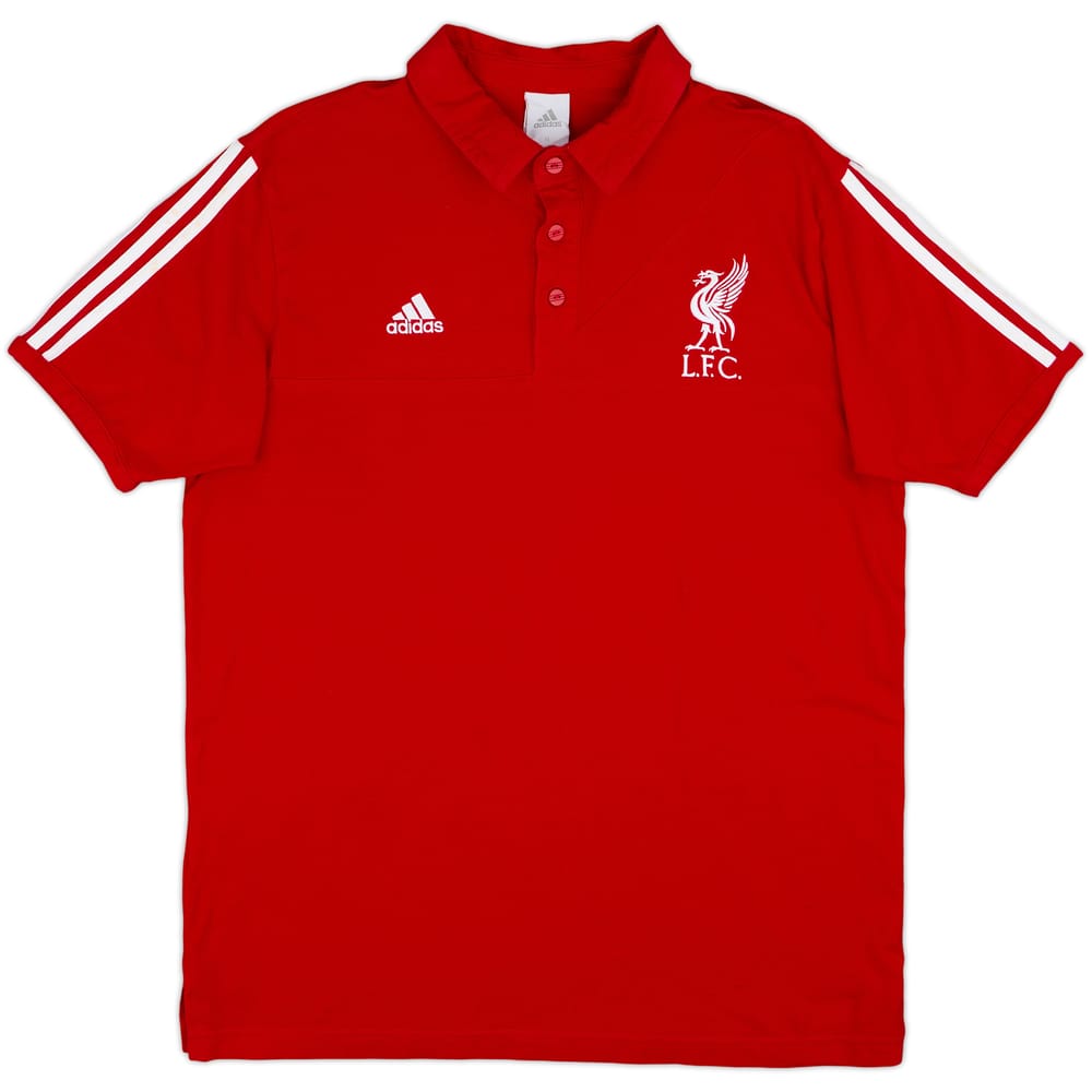2008-09 Liverpool adidas Polo Shirt - 8/10 - (XL)