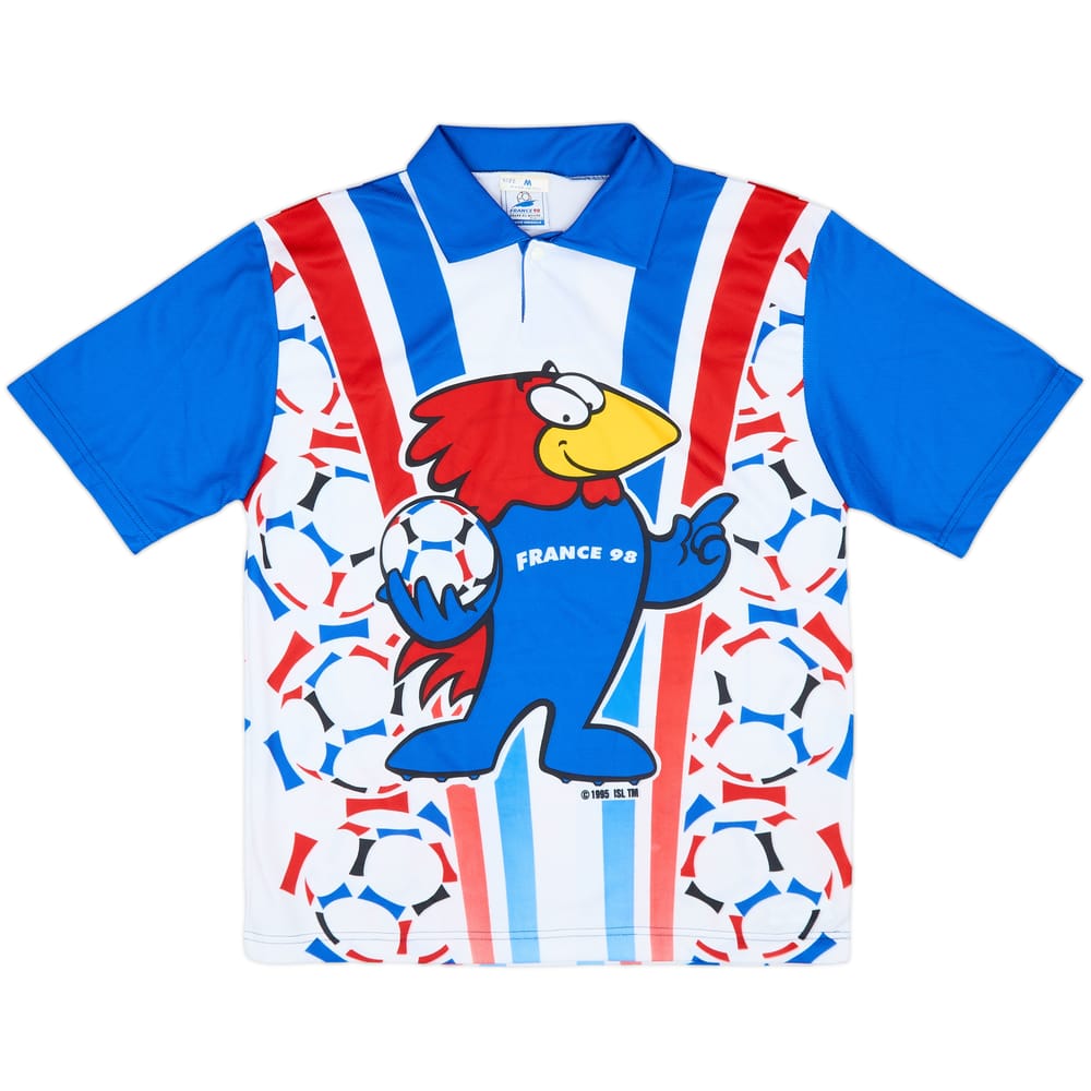 1998 France 98 Coupe du Monde Grahpic Shirt - 9/10 - (M)