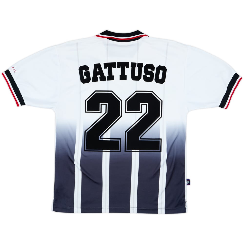 1997-99 Rangers Away Shirt Gattuso #22 - 8/10 - (XL.Boys)