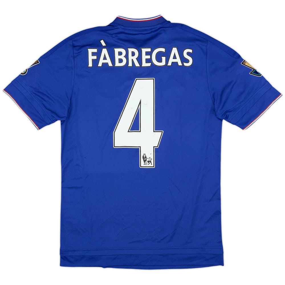 2015-16 Chelsea Home Shirt Fabregas #4 - 5/10 - (S)