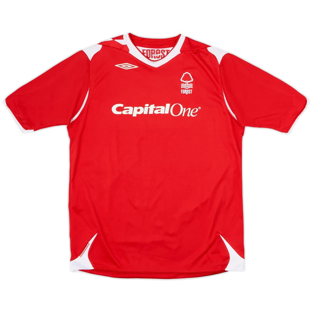 2006-08 Nottingham Forest Home Shirt - 8/10 - (XL.Boys)