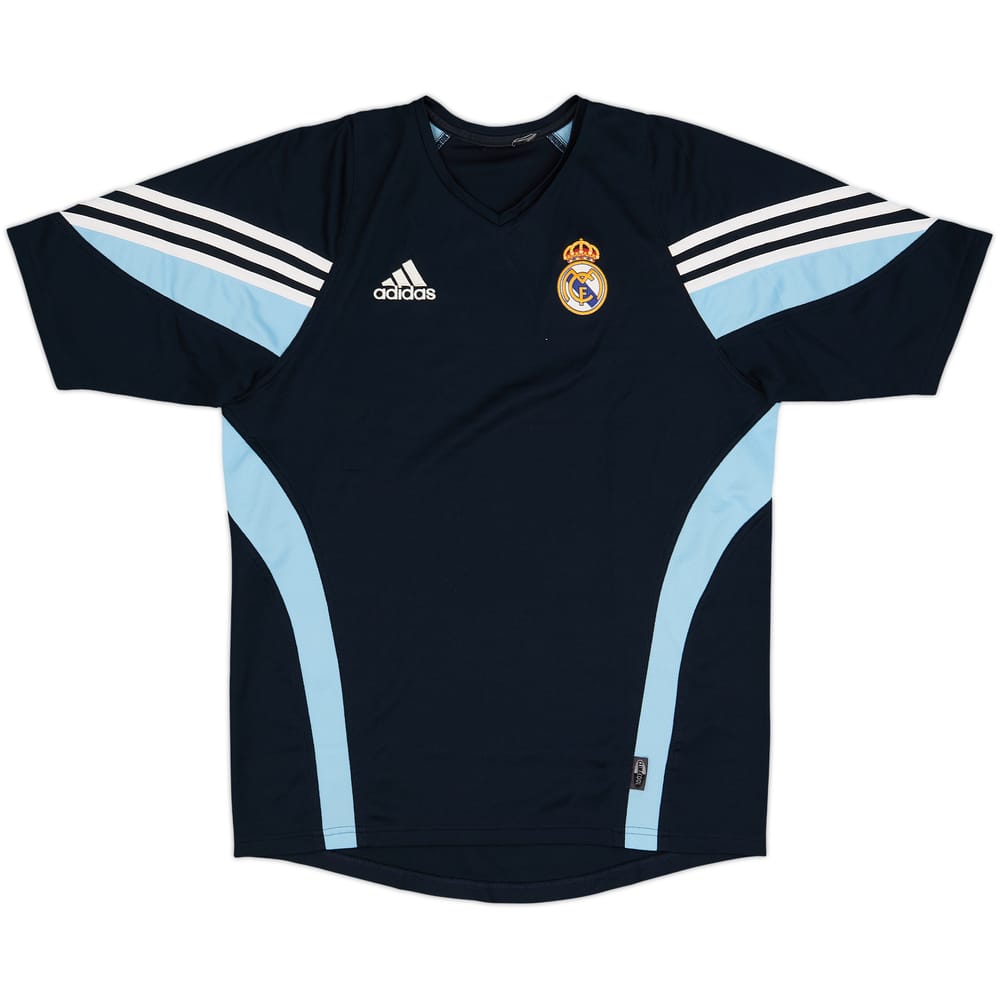 2003-04 Real Madrid adidas Training Shirt - 8/10 - (M)