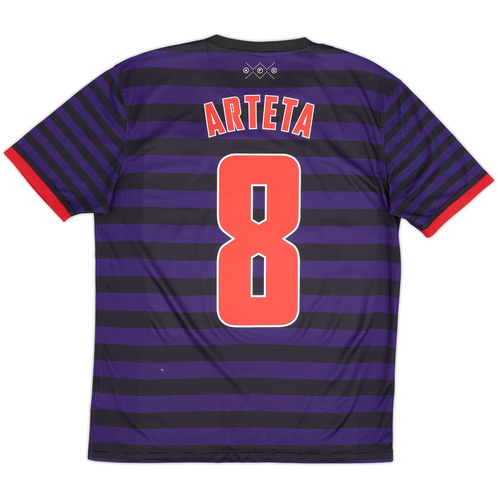 2012-13 Arsenal Away Shirt Arteta #8 - 5/10 - (M)