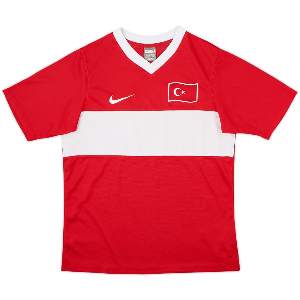 2008-10 Turkey Basic Home Shirt - 8/10 - (S)
